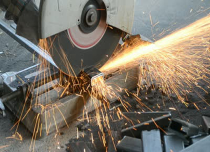 cutting steel