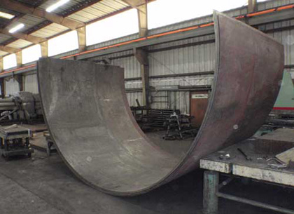 rolling steel plate