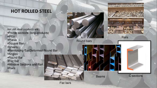 hot rolled steel products